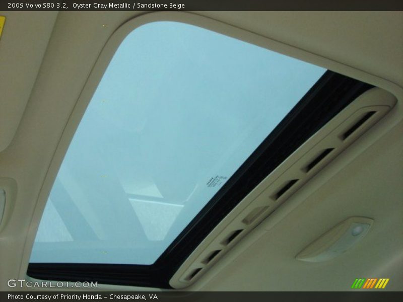 Oyster Gray Metallic / Sandstone Beige 2009 Volvo S80 3.2