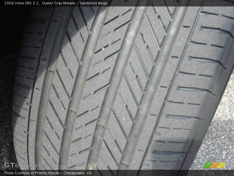 Oyster Gray Metallic / Sandstone Beige 2009 Volvo S80 3.2