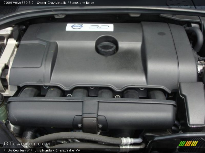 Oyster Gray Metallic / Sandstone Beige 2009 Volvo S80 3.2