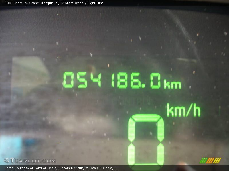 Vibrant White / Light Flint 2003 Mercury Grand Marquis LS