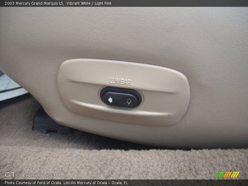 Vibrant White / Light Flint 2003 Mercury Grand Marquis LS
