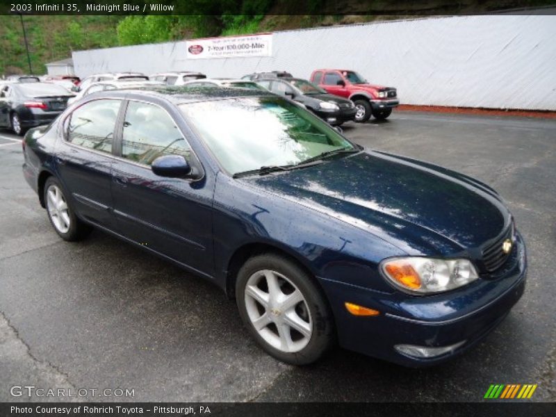 Midnight Blue / Willow 2003 Infiniti I 35