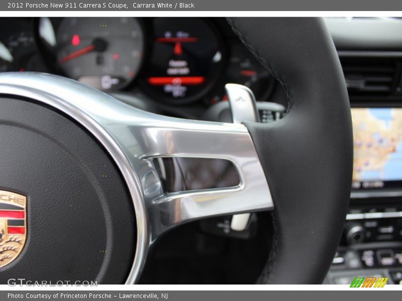 Controls of 2012 New 911 Carrera S Coupe