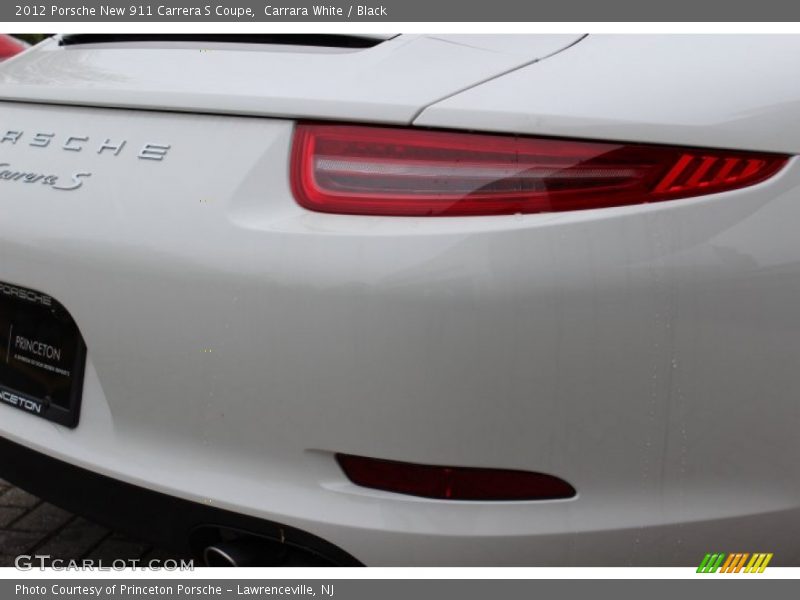 Carrara White / Black 2012 Porsche New 911 Carrera S Coupe