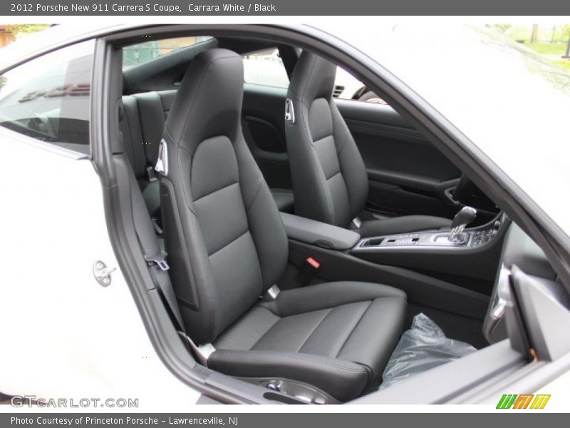 Front Seat of 2012 New 911 Carrera S Coupe