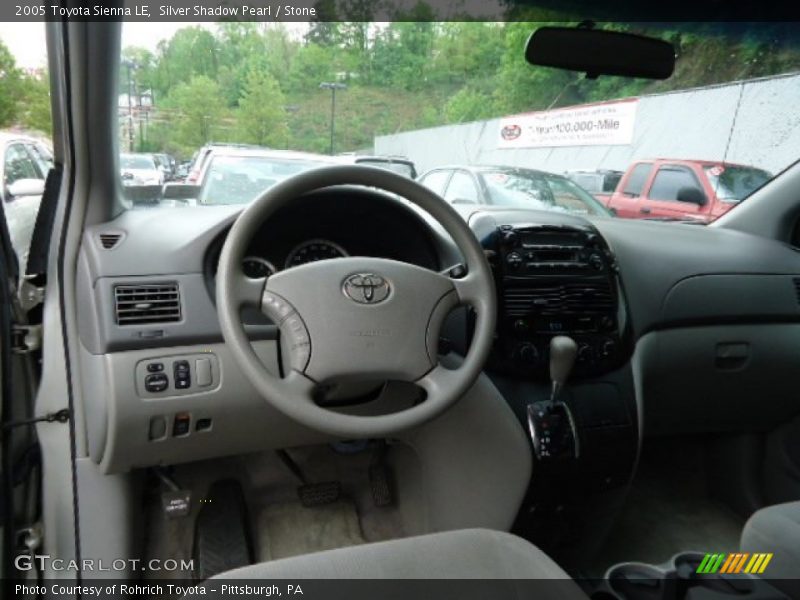 Silver Shadow Pearl / Stone 2005 Toyota Sienna LE