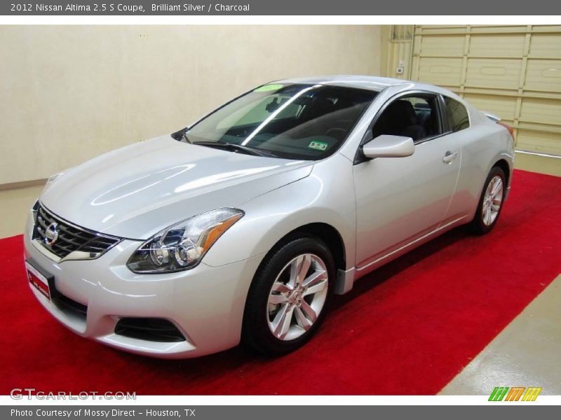 Brilliant Silver / Charcoal 2012 Nissan Altima 2.5 S Coupe