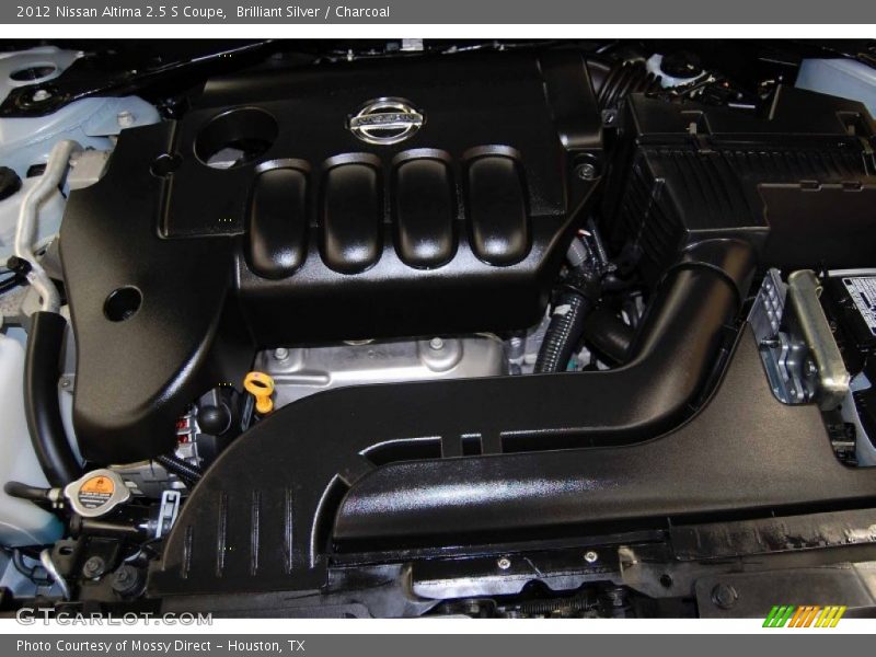 Brilliant Silver / Charcoal 2012 Nissan Altima 2.5 S Coupe