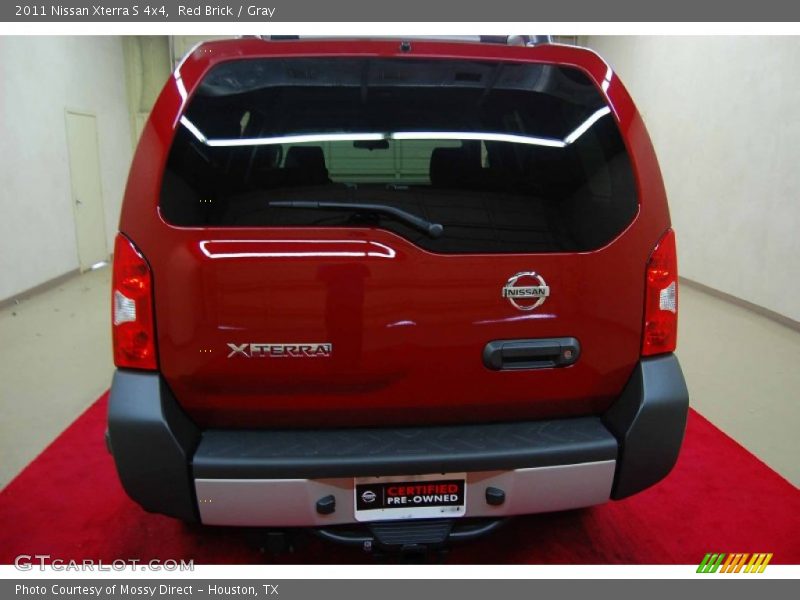 Red Brick / Gray 2011 Nissan Xterra S 4x4