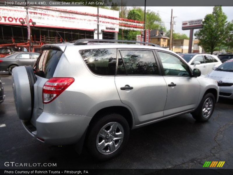 Classic Silver Metallic / Ash Gray 2009 Toyota RAV4 4WD