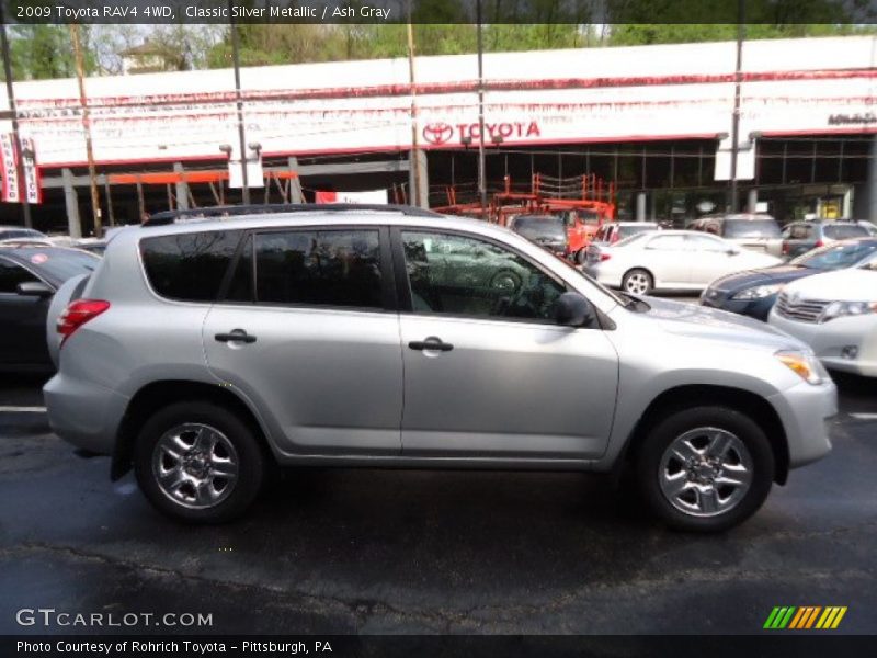 Classic Silver Metallic / Ash Gray 2009 Toyota RAV4 4WD