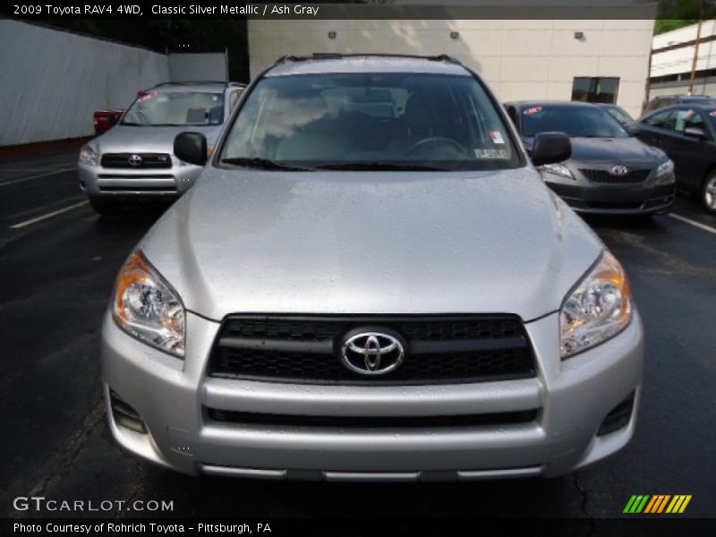 Classic Silver Metallic / Ash Gray 2009 Toyota RAV4 4WD