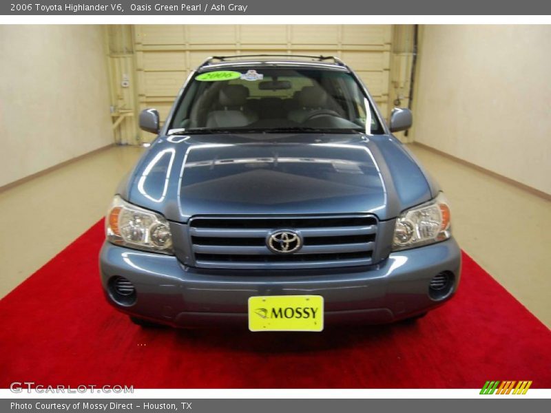 Oasis Green Pearl / Ash Gray 2006 Toyota Highlander V6