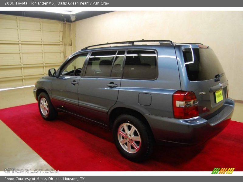 Oasis Green Pearl / Ash Gray 2006 Toyota Highlander V6