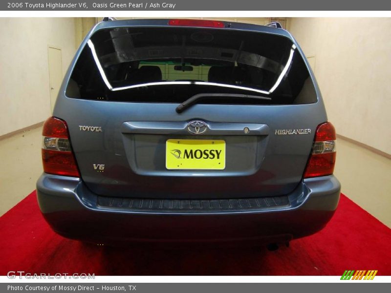 Oasis Green Pearl / Ash Gray 2006 Toyota Highlander V6