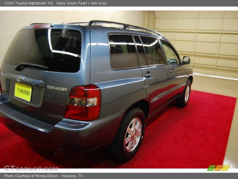 Oasis Green Pearl / Ash Gray 2006 Toyota Highlander V6
