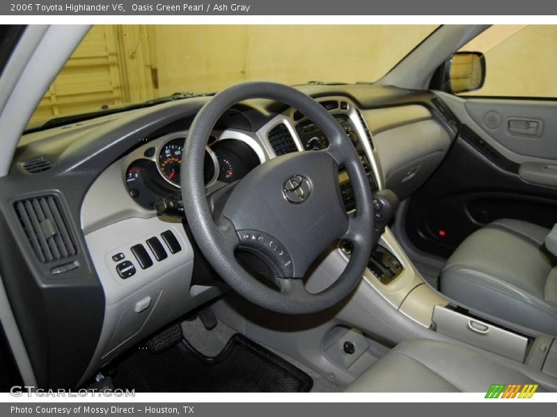Oasis Green Pearl / Ash Gray 2006 Toyota Highlander V6
