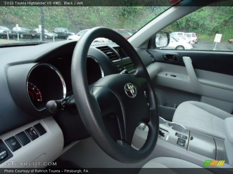 Black / Ash 2010 Toyota Highlander V6 4WD