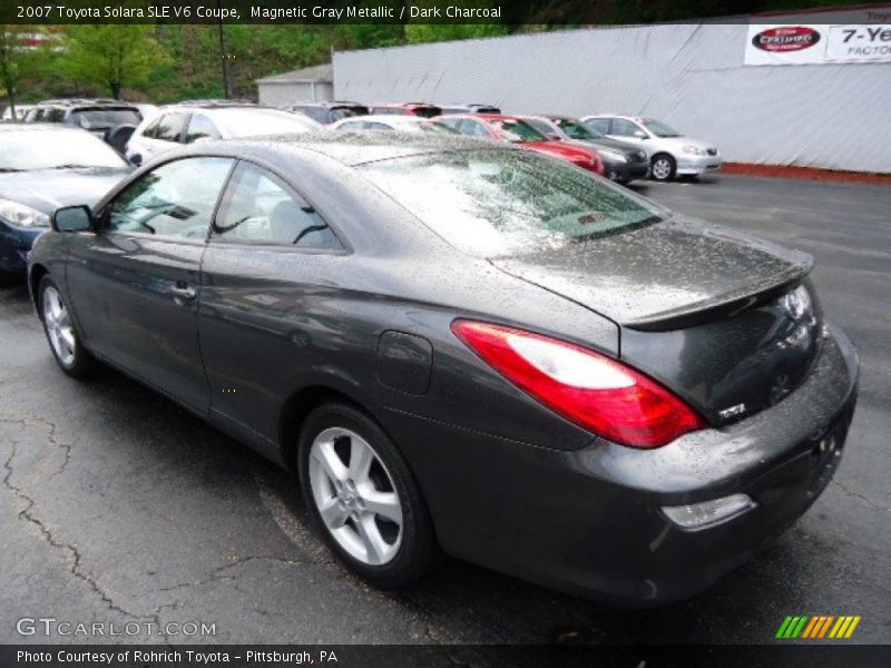 Magnetic Gray Metallic / Dark Charcoal 2007 Toyota Solara SLE V6 Coupe