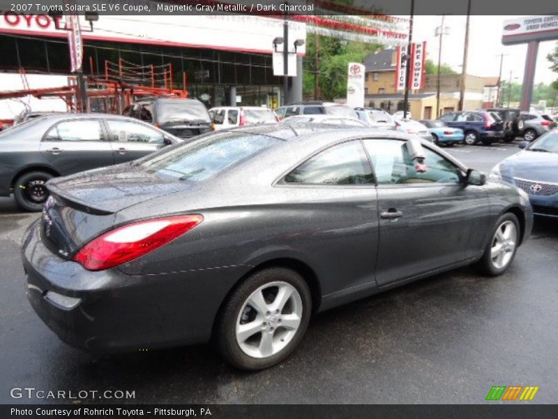 Magnetic Gray Metallic / Dark Charcoal 2007 Toyota Solara SLE V6 Coupe