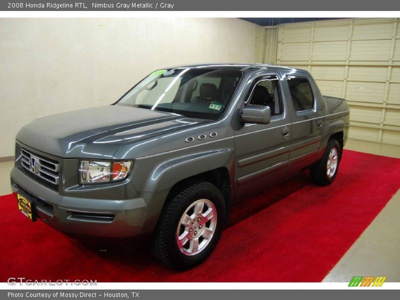 Nimbus Gray Metallic / Gray 2008 Honda Ridgeline RTL