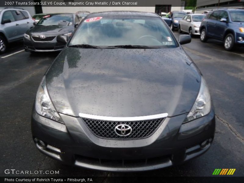 Magnetic Gray Metallic / Dark Charcoal 2007 Toyota Solara SLE V6 Coupe