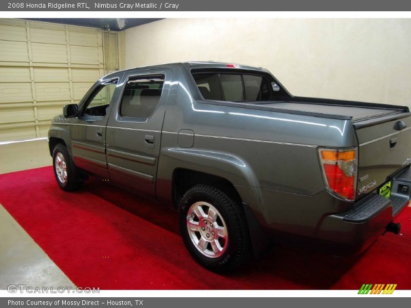 Nimbus Gray Metallic / Gray 2008 Honda Ridgeline RTL