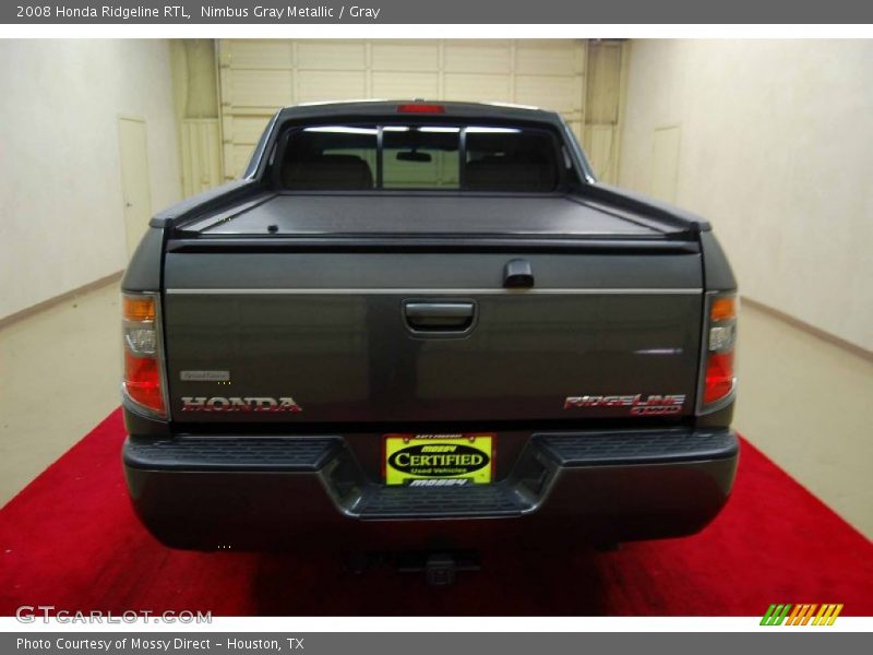 Nimbus Gray Metallic / Gray 2008 Honda Ridgeline RTL