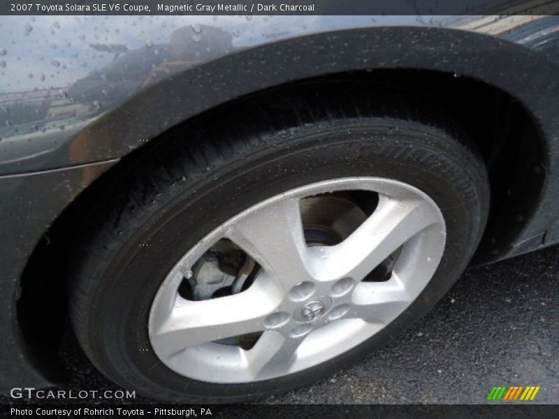 Magnetic Gray Metallic / Dark Charcoal 2007 Toyota Solara SLE V6 Coupe
