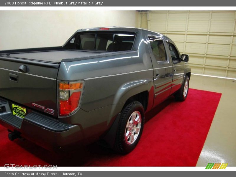 Nimbus Gray Metallic / Gray 2008 Honda Ridgeline RTL
