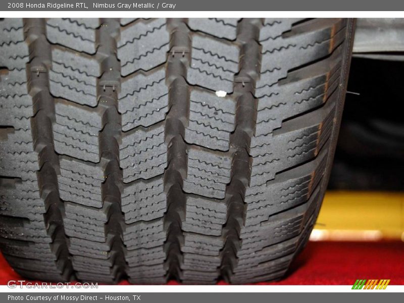 Nimbus Gray Metallic / Gray 2008 Honda Ridgeline RTL