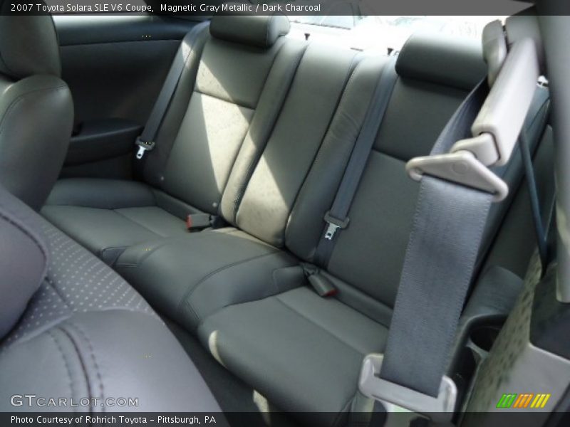 Magnetic Gray Metallic / Dark Charcoal 2007 Toyota Solara SLE V6 Coupe