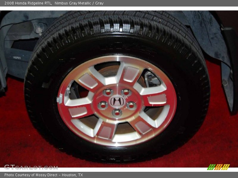 Nimbus Gray Metallic / Gray 2008 Honda Ridgeline RTL