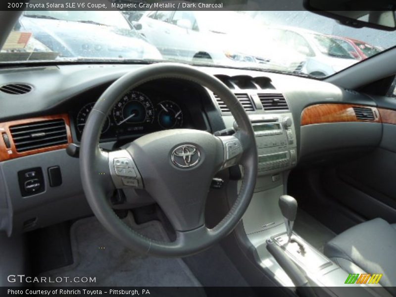 Magnetic Gray Metallic / Dark Charcoal 2007 Toyota Solara SLE V6 Coupe