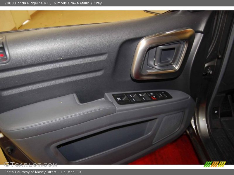 Nimbus Gray Metallic / Gray 2008 Honda Ridgeline RTL