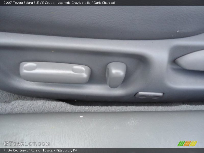 Magnetic Gray Metallic / Dark Charcoal 2007 Toyota Solara SLE V6 Coupe