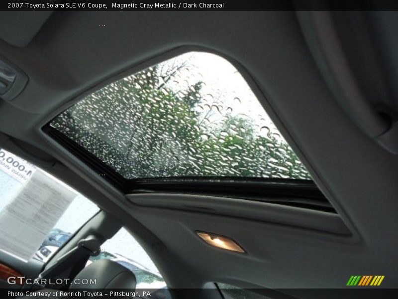 Magnetic Gray Metallic / Dark Charcoal 2007 Toyota Solara SLE V6 Coupe
