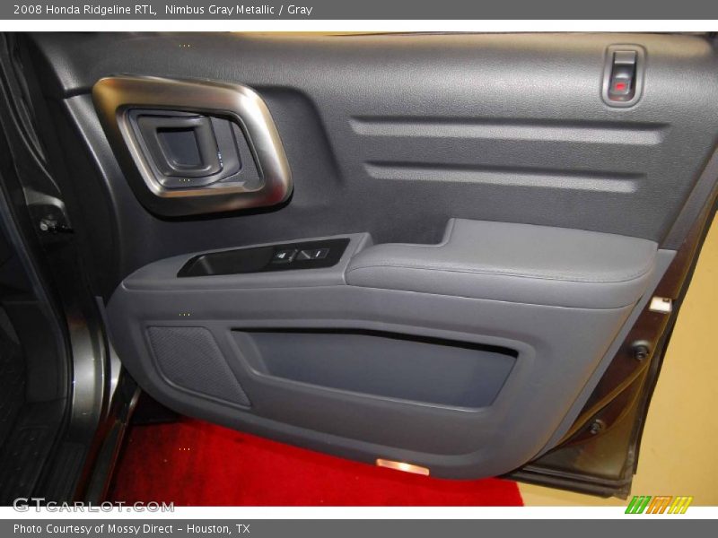 Nimbus Gray Metallic / Gray 2008 Honda Ridgeline RTL