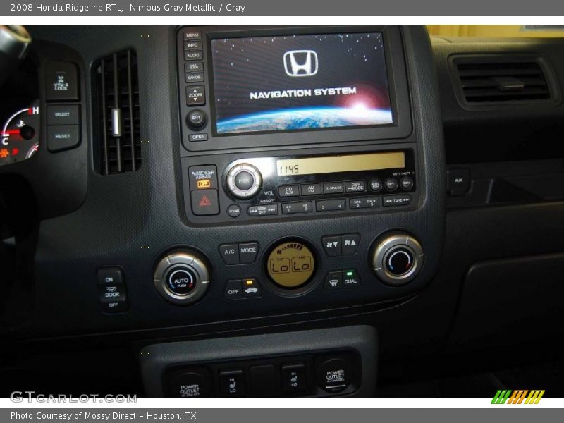 Nimbus Gray Metallic / Gray 2008 Honda Ridgeline RTL