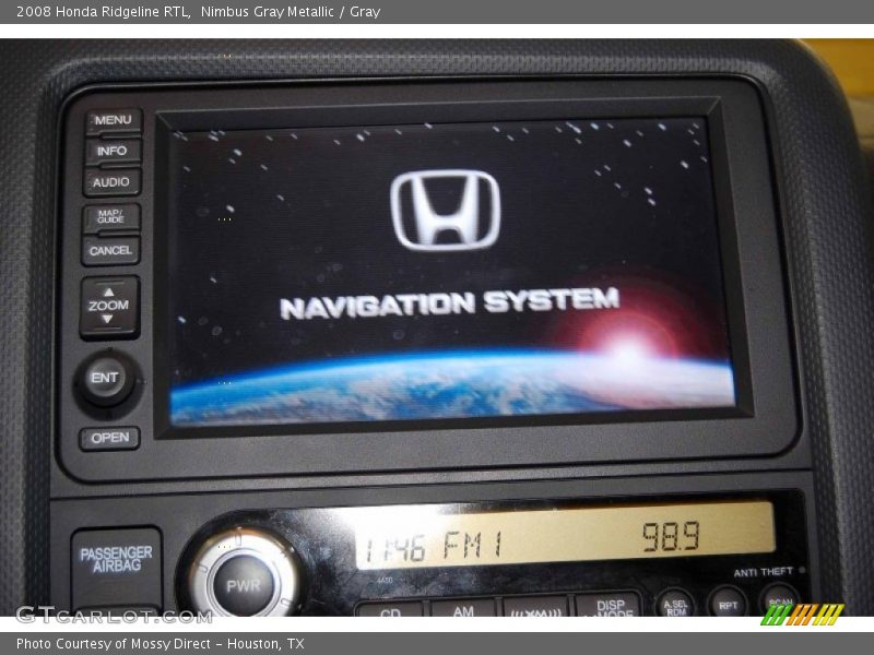Nimbus Gray Metallic / Gray 2008 Honda Ridgeline RTL
