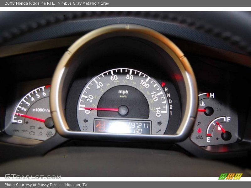 Nimbus Gray Metallic / Gray 2008 Honda Ridgeline RTL