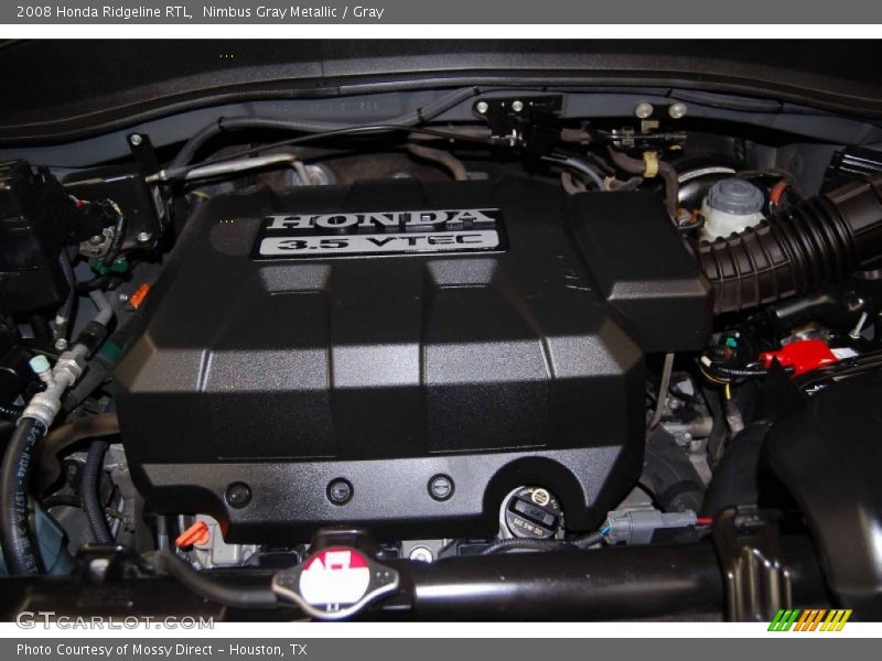 Nimbus Gray Metallic / Gray 2008 Honda Ridgeline RTL