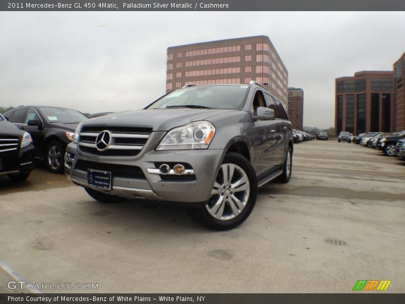 Palladium Silver Metallic / Cashmere 2011 Mercedes-Benz GL 450 4Matic