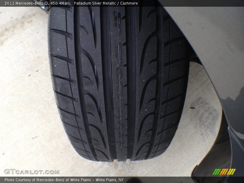 Palladium Silver Metallic / Cashmere 2011 Mercedes-Benz GL 450 4Matic