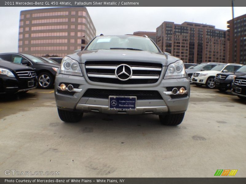 Palladium Silver Metallic / Cashmere 2011 Mercedes-Benz GL 450 4Matic