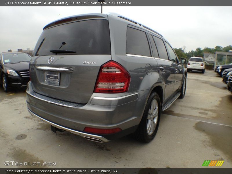 Palladium Silver Metallic / Cashmere 2011 Mercedes-Benz GL 450 4Matic