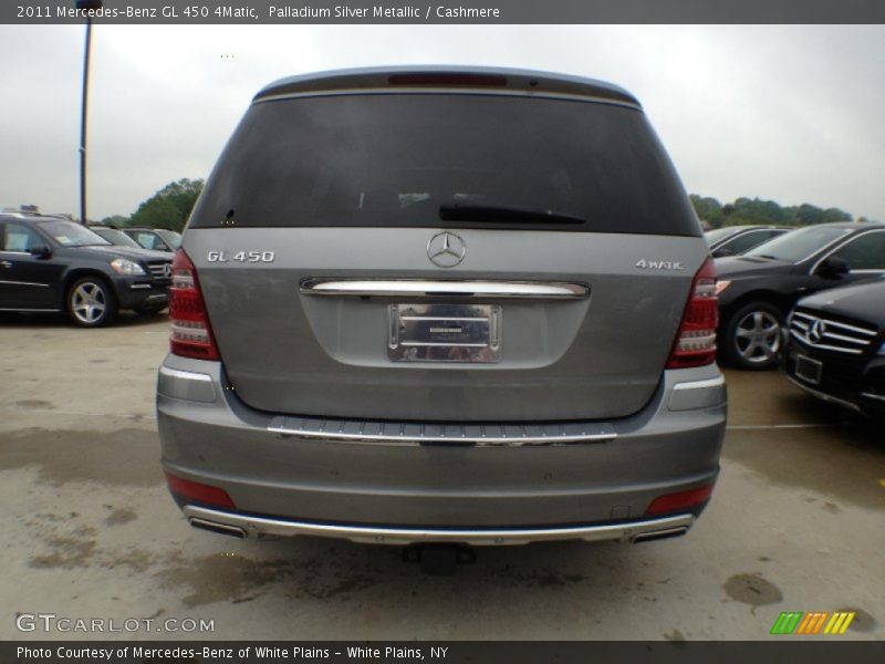 Palladium Silver Metallic / Cashmere 2011 Mercedes-Benz GL 450 4Matic