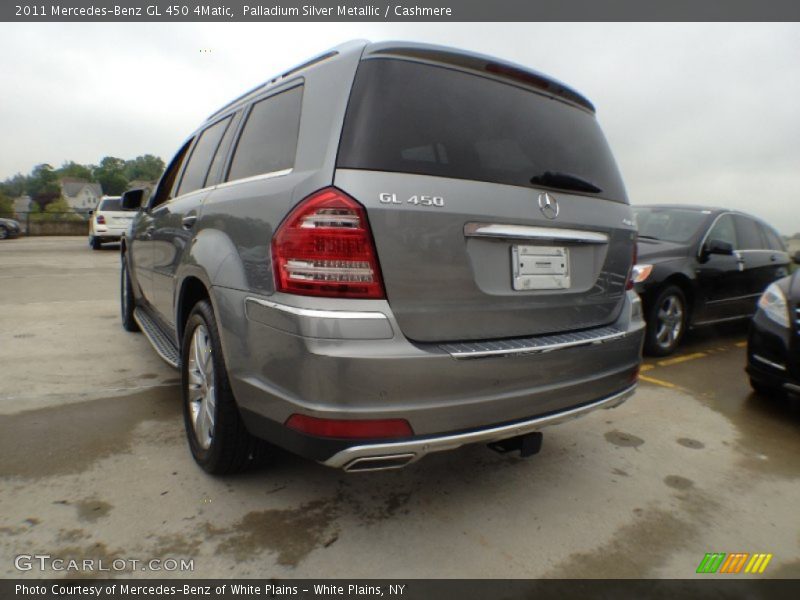 Palladium Silver Metallic / Cashmere 2011 Mercedes-Benz GL 450 4Matic
