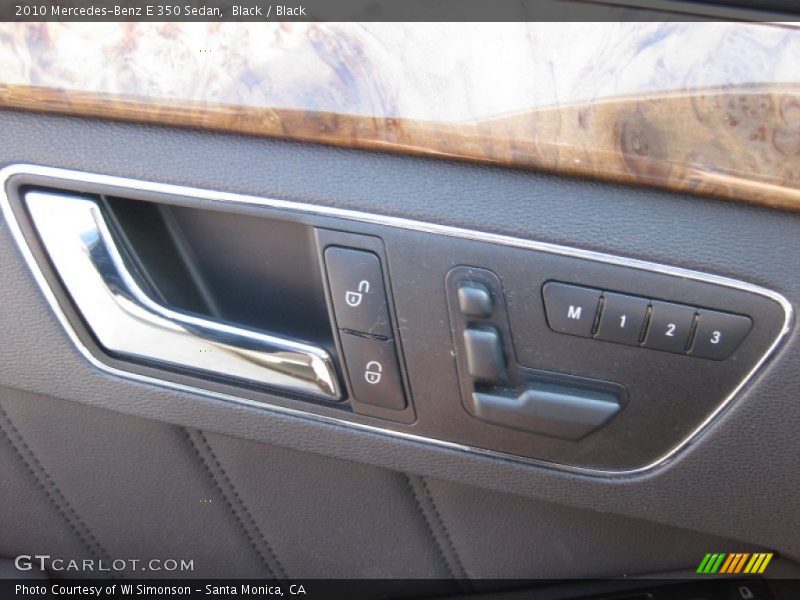 Black / Black 2010 Mercedes-Benz E 350 Sedan