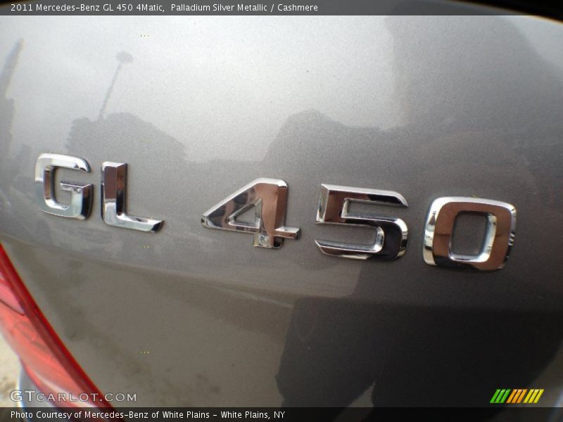Palladium Silver Metallic / Cashmere 2011 Mercedes-Benz GL 450 4Matic